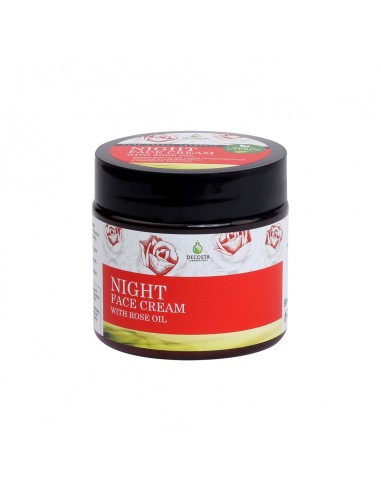 Night Face Cream Rose Oil