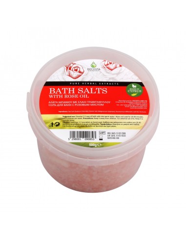 Bath Salts Rose Oil